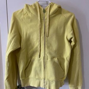 Yellow TNA hoodie - Size Small